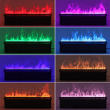 100/120/150cm W Latest Technology Electric 3D Water Vapour Fireplace For Party 7 Flame Colours Dancing Freestanding Fireplaces Freestanding Fireplaces Living and Home 
