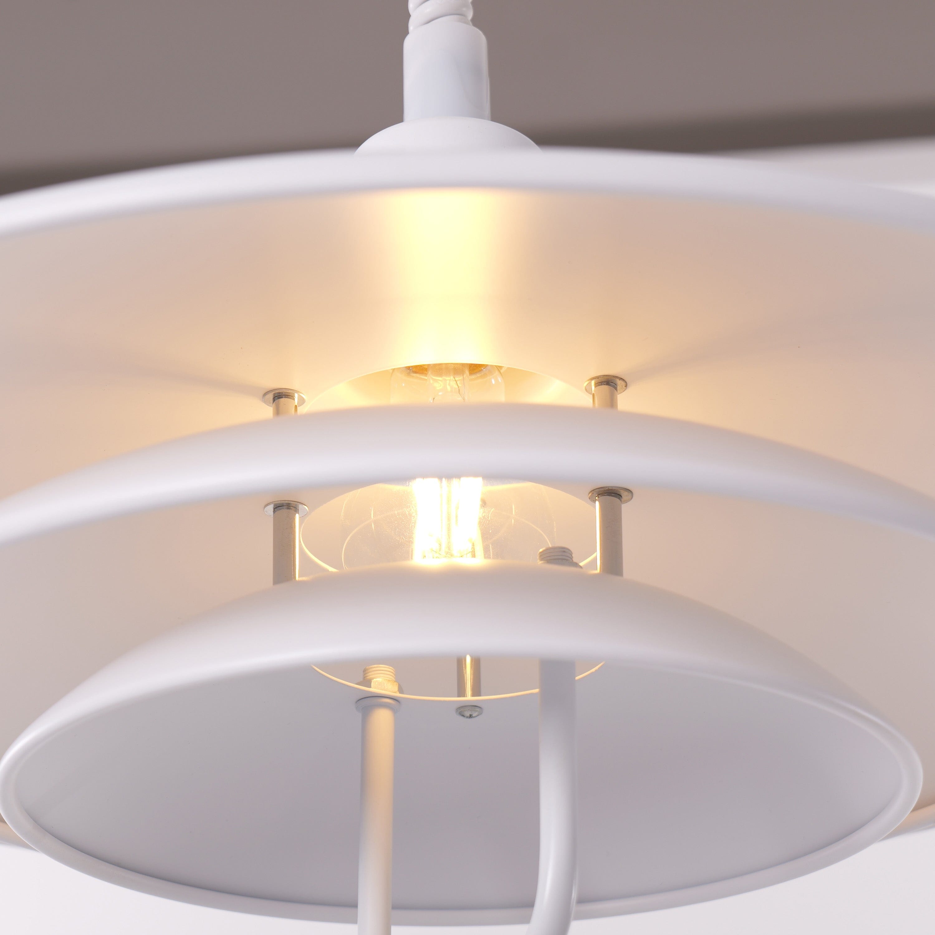 White Modern Minimalist Pendant Light Lightsin UK 