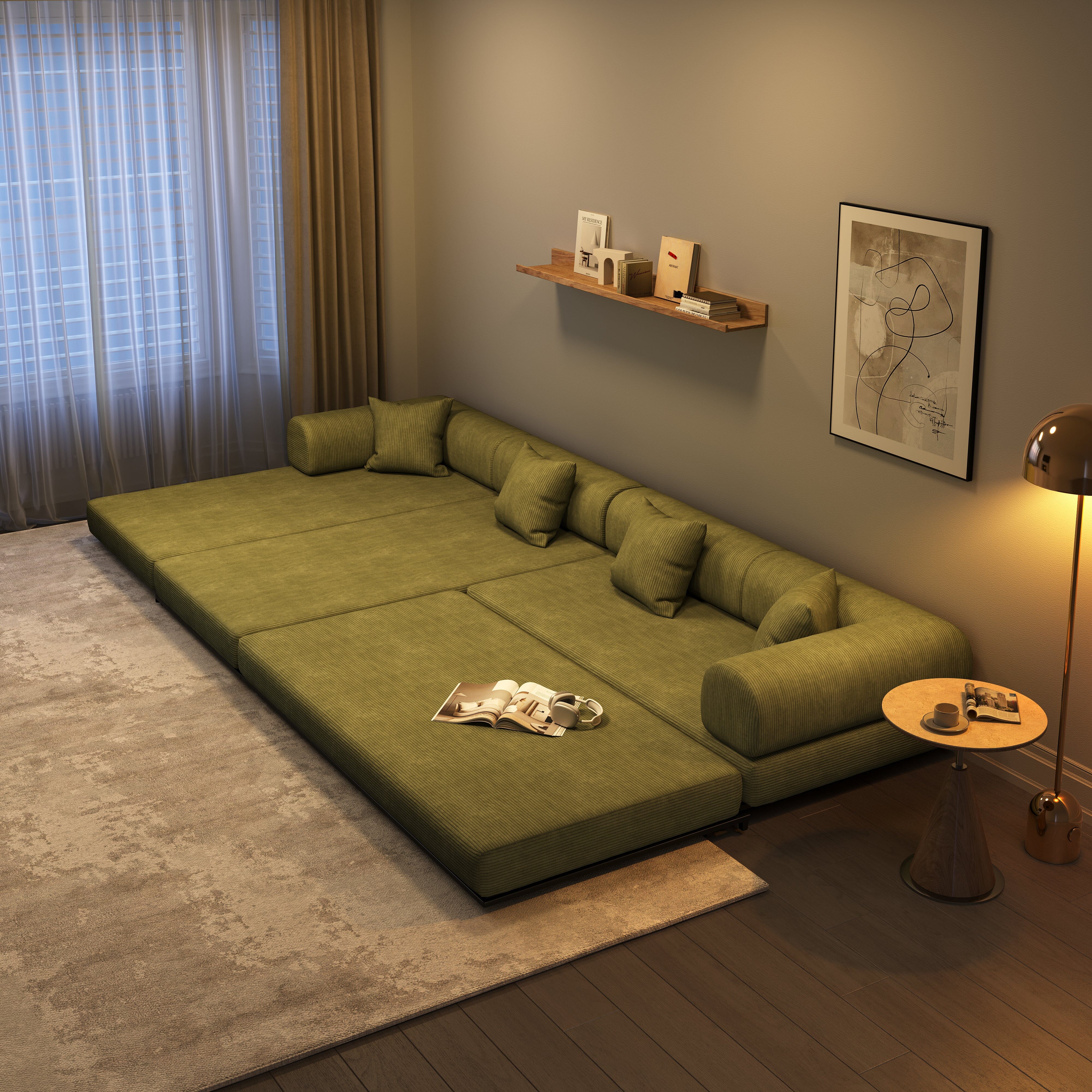 Cottonfy Matcha Toast Sofa Bed Cottonfy UK 