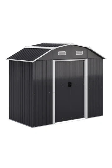 Large Galvanized Steel Acrylic Storage Shed Living and Home 