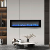 40/50/60 Inch Efficient Wall Mounted Electric Fireplace Floorstanding Fireplaces Wall Mounted Fireplaces Living and Home 