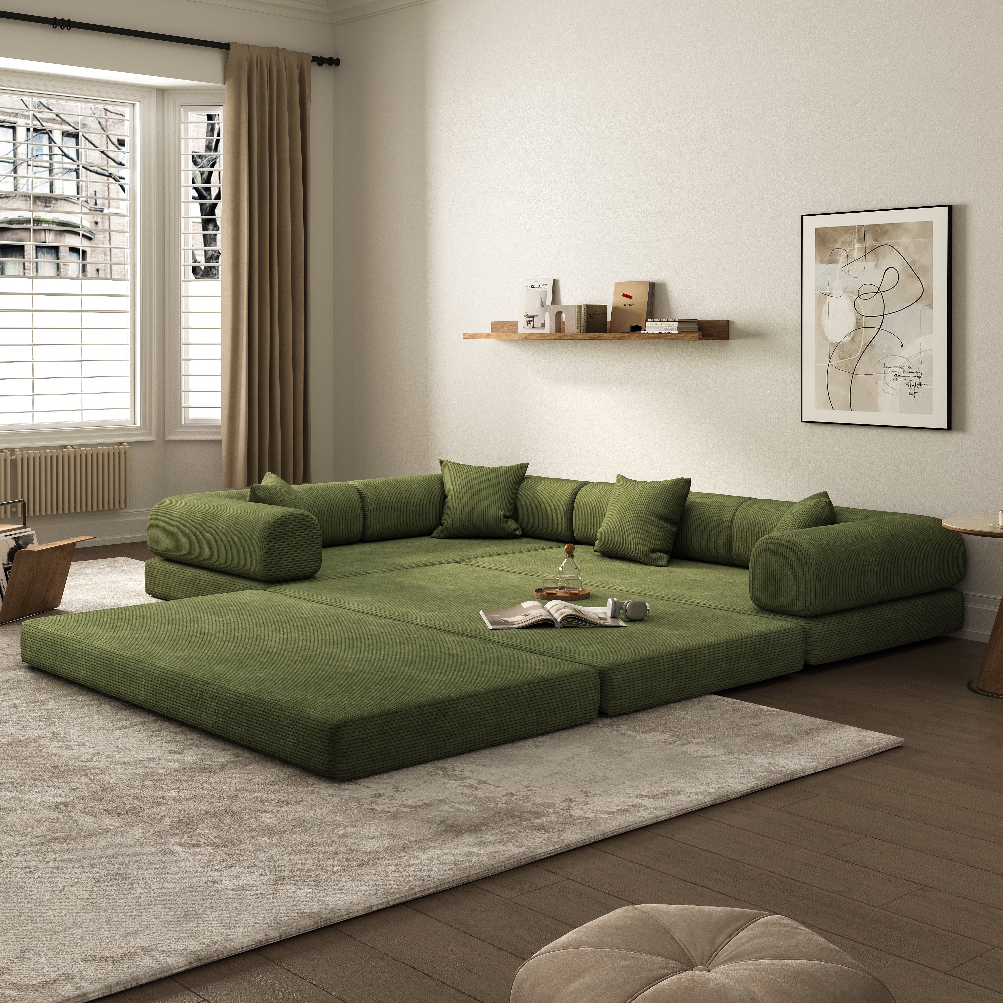 Cottonfy Matcha Toast Sofa Bed Cottonfy UK 
