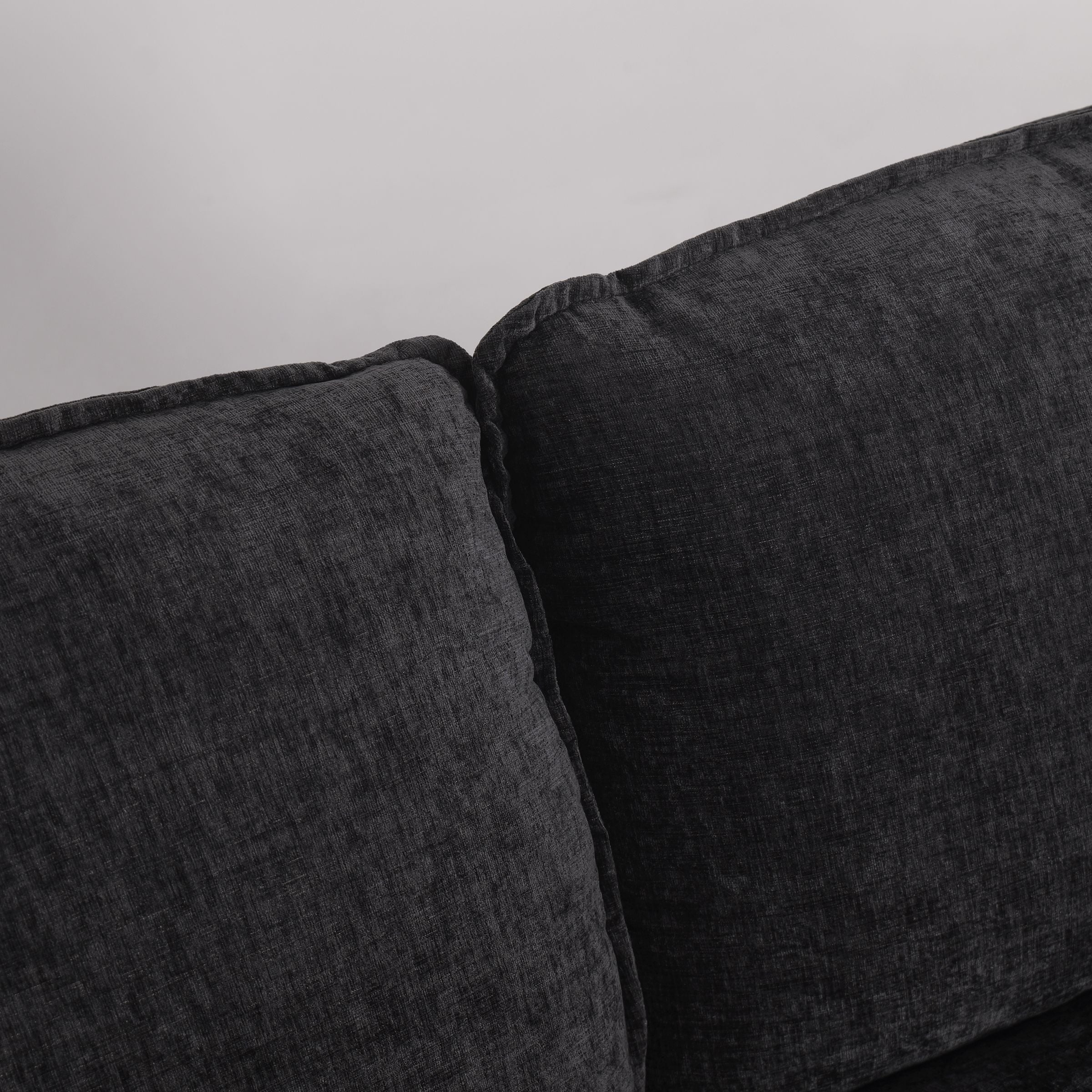 Modular Sofa Set with Chenille Upholstery and Wooden Frame 2 Seater Sofas Living and Home 