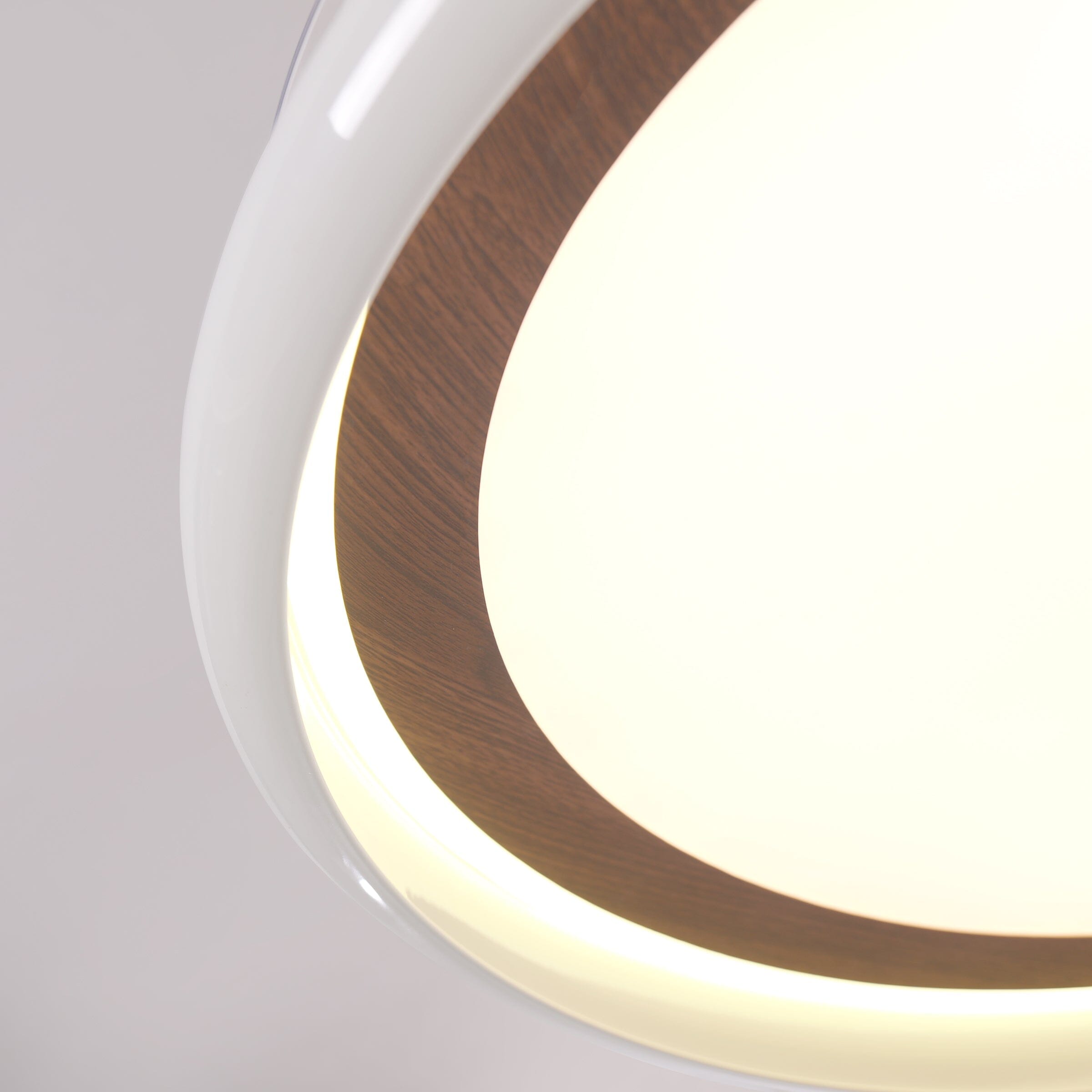 White 48 Inch Reversible LED Ceiling Fan Light with Remote Lightsin UK 