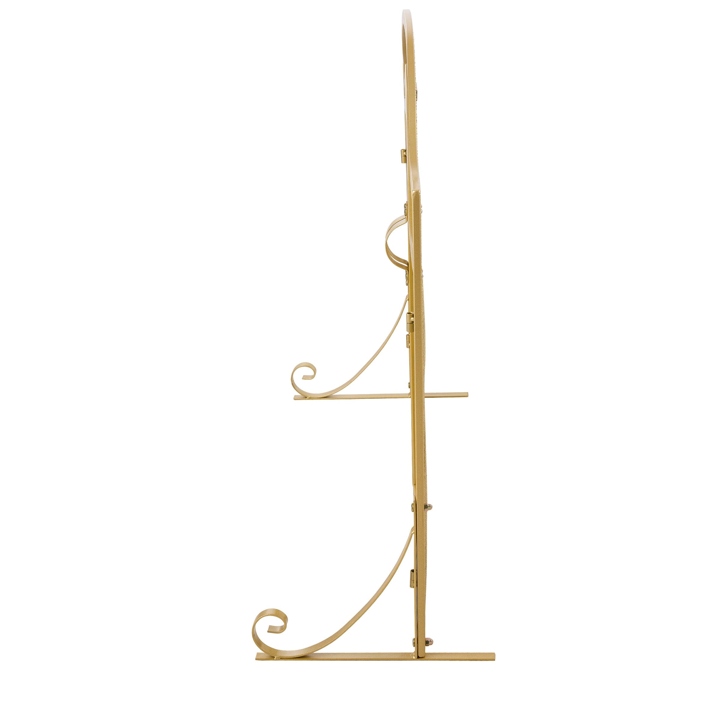 Smallbee Iron Fireplace Screen Gold Powder-Coated – 90x32x78.8cm Smallbee UK 