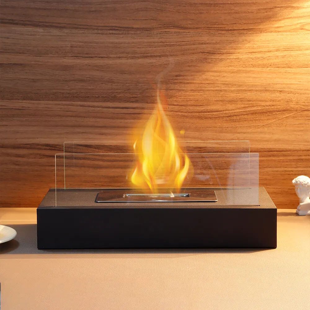 Tabletop Bio Ethanol Fireplace – Real Flame | Portable Indoor & Outdoor Use Bio Ethanol Fireplaces Living and Home 