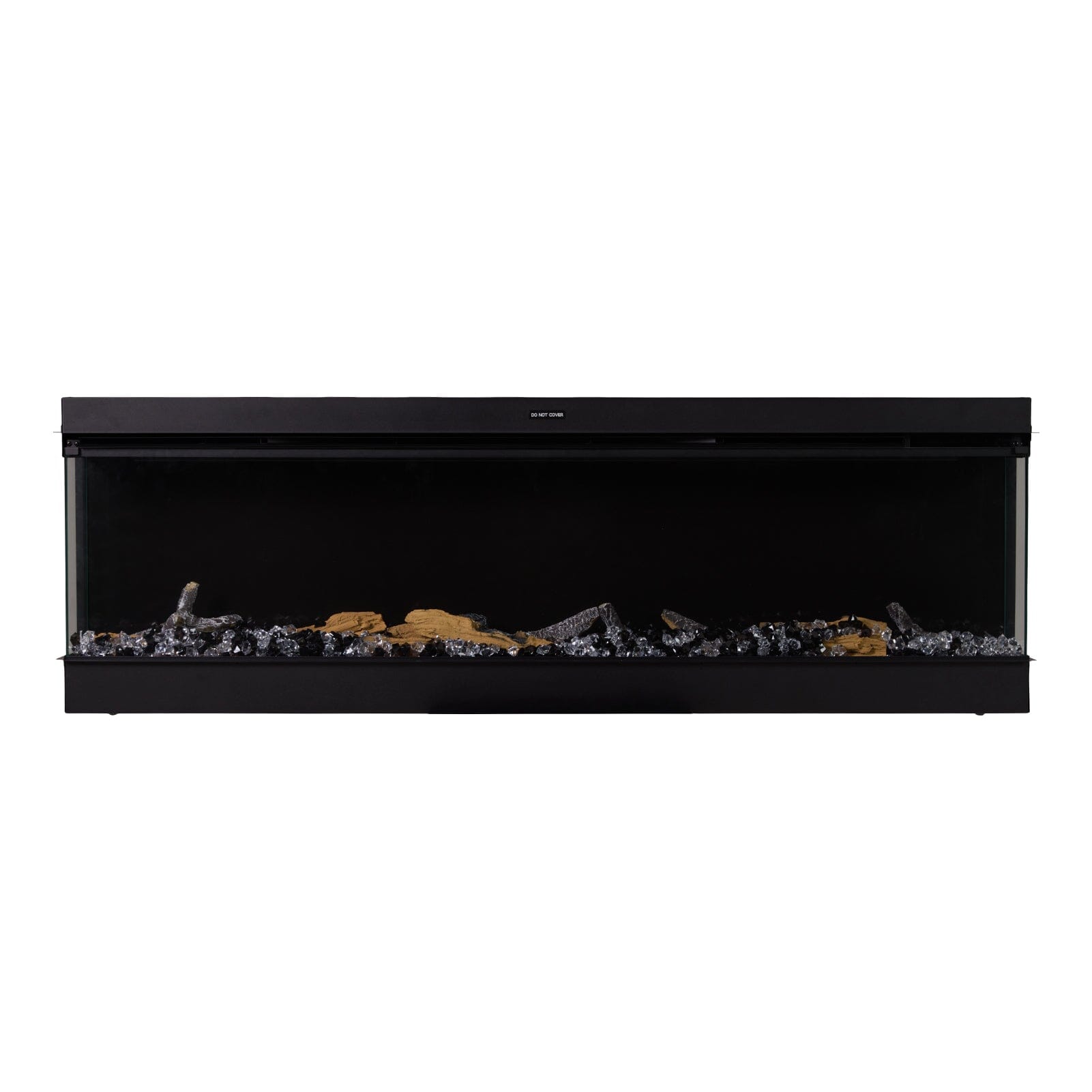 50/60/70/80inch 3-sided Electric Fireplace with Adjustable Color, Temperature and Timing, Controlled by APP Living and Home 