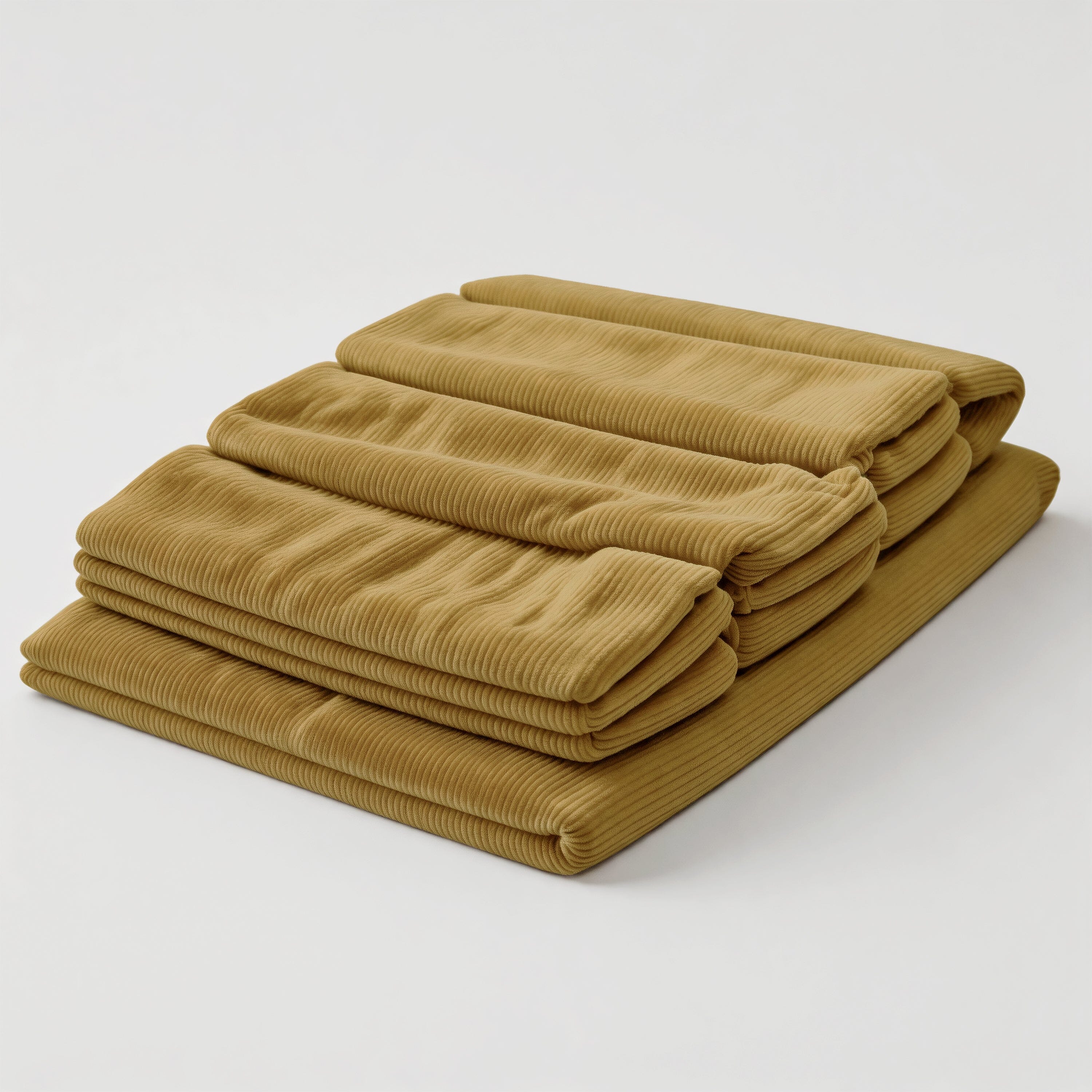 ‍Tailored sofa cover for the Modern Ergonomic Corduroy Chaise Lounge (100% off) Cottonfy UK Yellow 