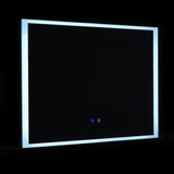 Frameless Anti-Fog Dimmable LED Wall Mirror Living and Home 
