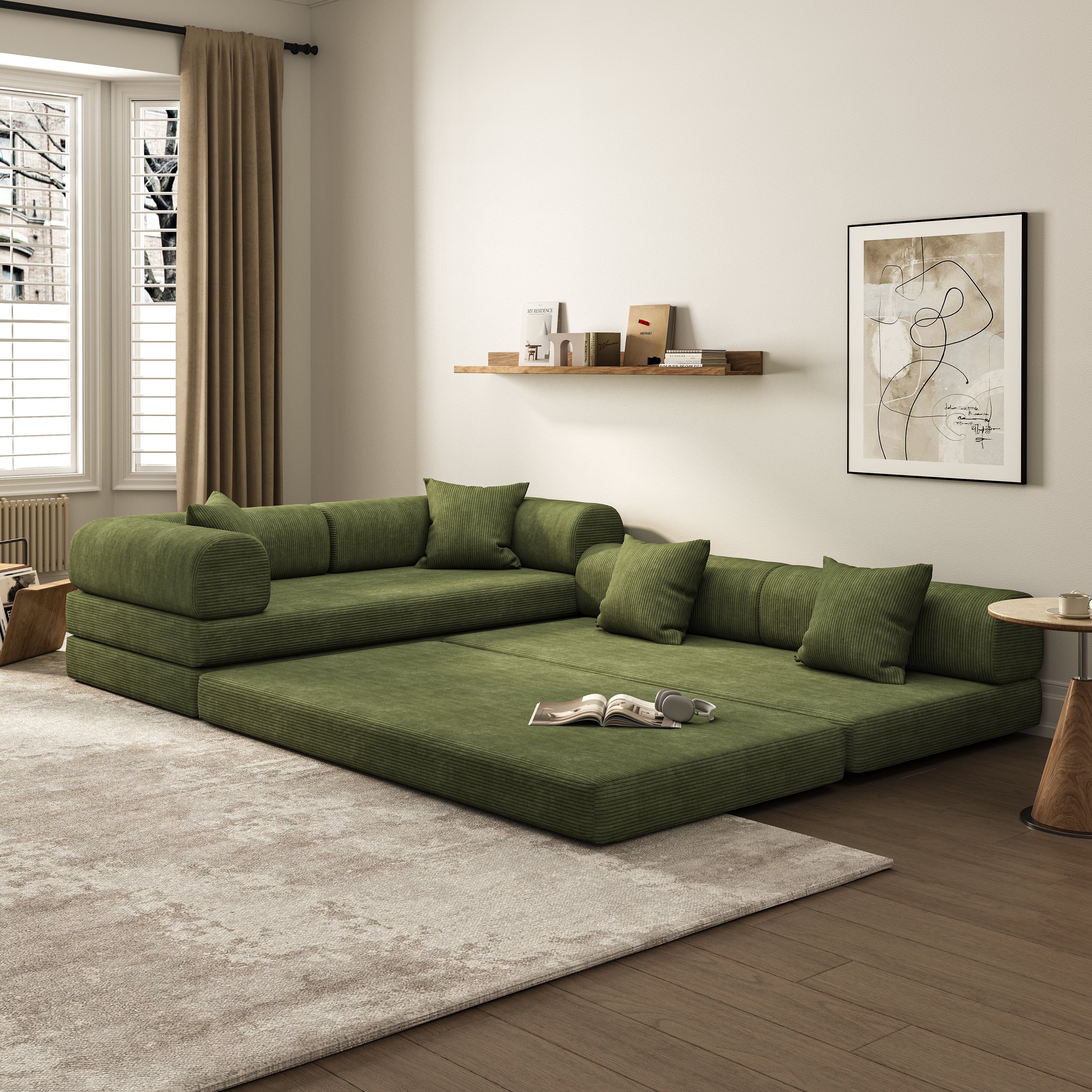 Cottonfy Matcha Toast Sofa Bed Cottonfy UK 