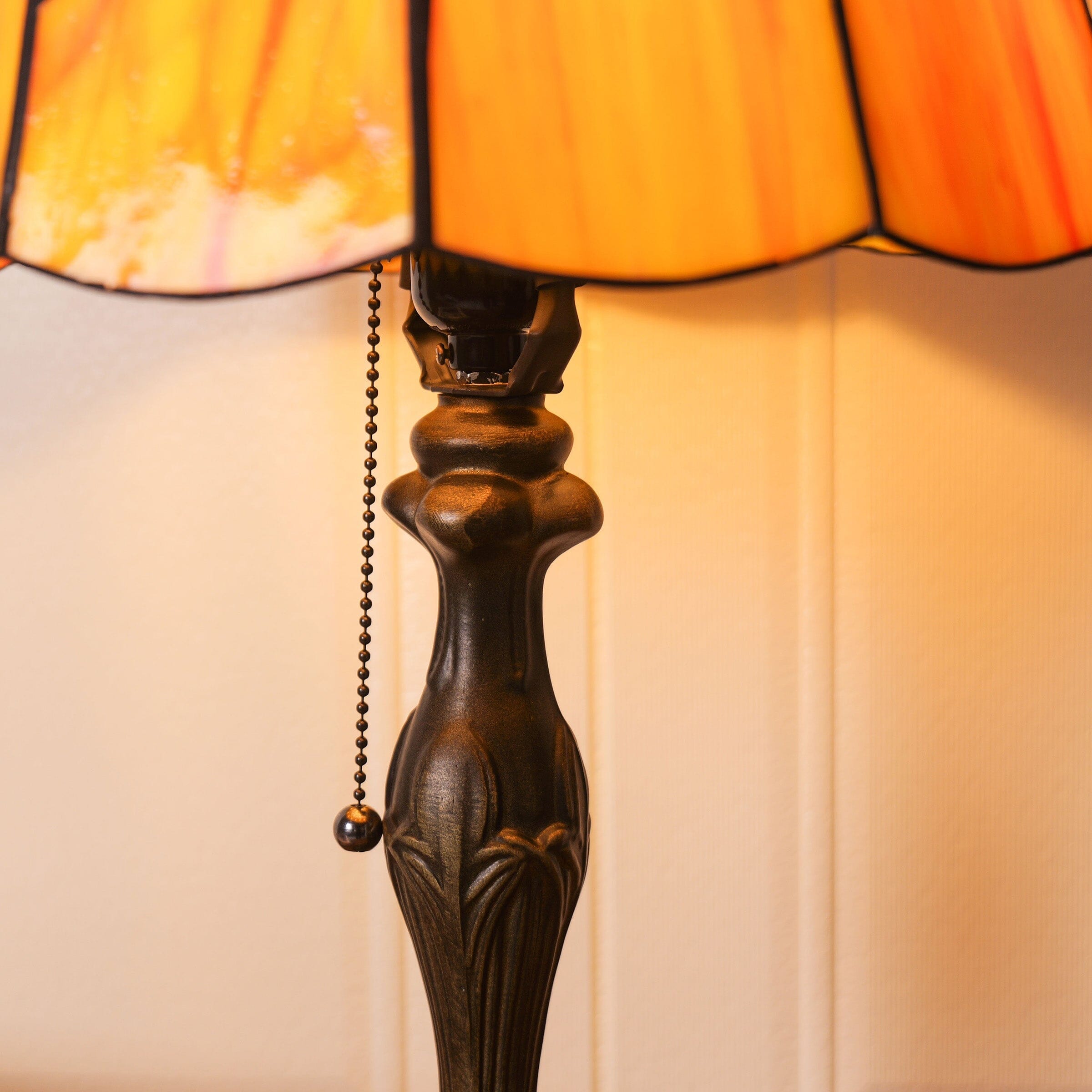 Lightsin Tiffany Table Lamp | Handcrafted Stained Glass Block Series Lightsin UK 
