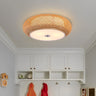 Lightsin Zen Bamboo Weave Ceiling Light with Antique Charm Lightsin UK 