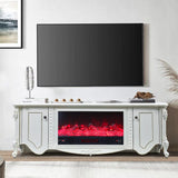 180cm W TV Stand 30 Inch Electric Fireplace with Remote Freestanding Fireplaces Freestanding Fireplaces Living and Home PM1512 