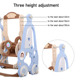 Musical Adjustable Swing and Slide Set for Kids Swing & Slide Living and Home 