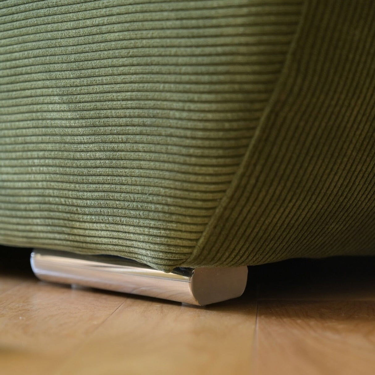 Cottonfy Adjustable Backrest Sailboat Corduroy Sofa Green Cottonfy UK 