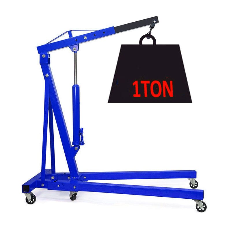 Mobile Folding Hydraulic Engine Crane 2200lb Living and Home 