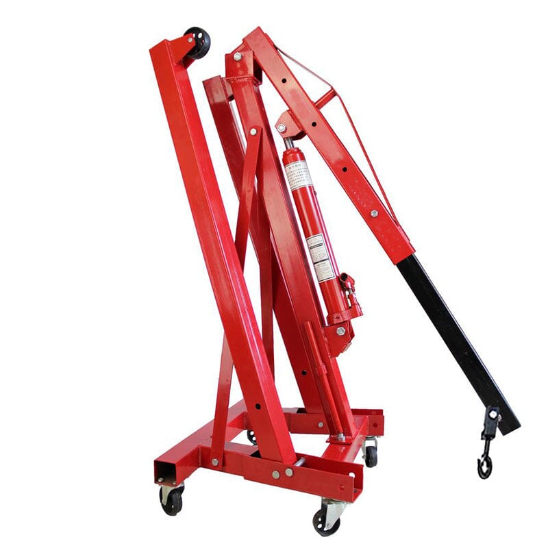 Mobile Folding Hydraulic Engine Crane 2200lb Living and Home 
