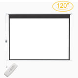 Wall Mount Electric Projector Screen for Home Theater Movie Projector Screens Living and Home 