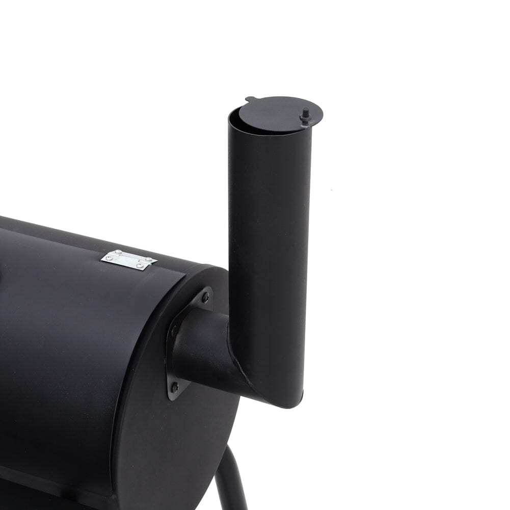 Charcoal BBQ Grill with Offset 2-in-1 Smoker BBQ Grills Living and Home 