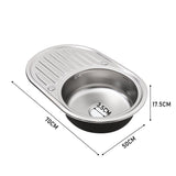 Large Inset Stainless Steel Kitchen Sink Kitchen Sinks Living and Home 