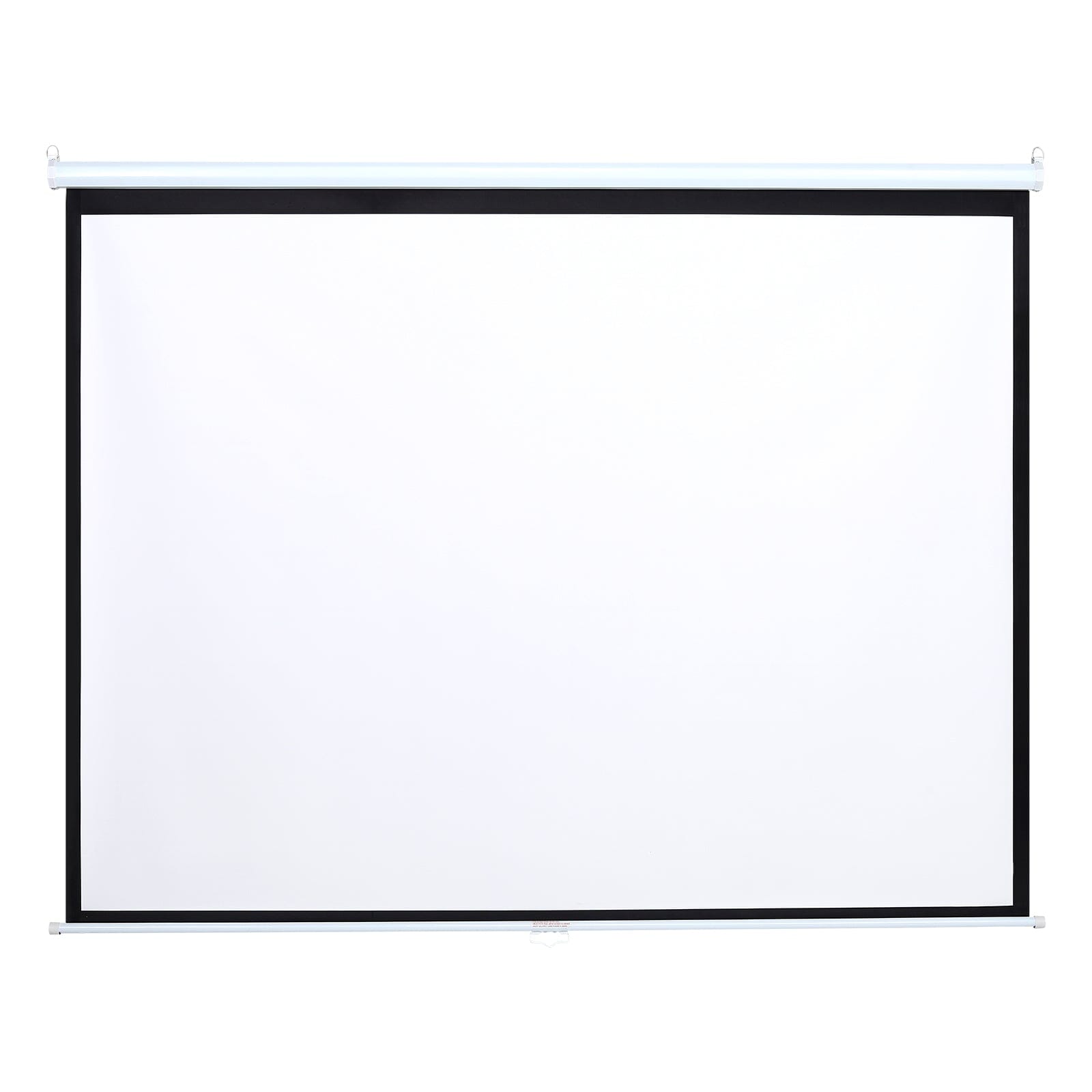 Manual Pull Down Retractable Projector Screen 4:3 Projector Screens Living and Home 