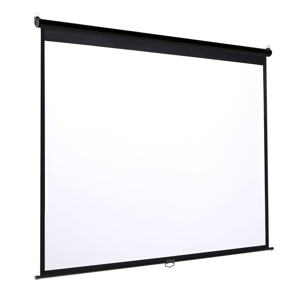 4:3 Projector Screen with Manual Pull Down for Home Theater – Living ...