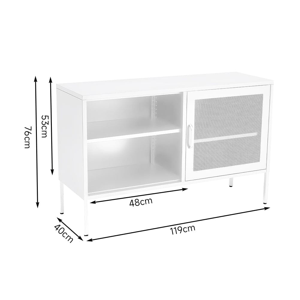 Freestanding Steel File Filing Cabinet with Open Shelves Living and Home 