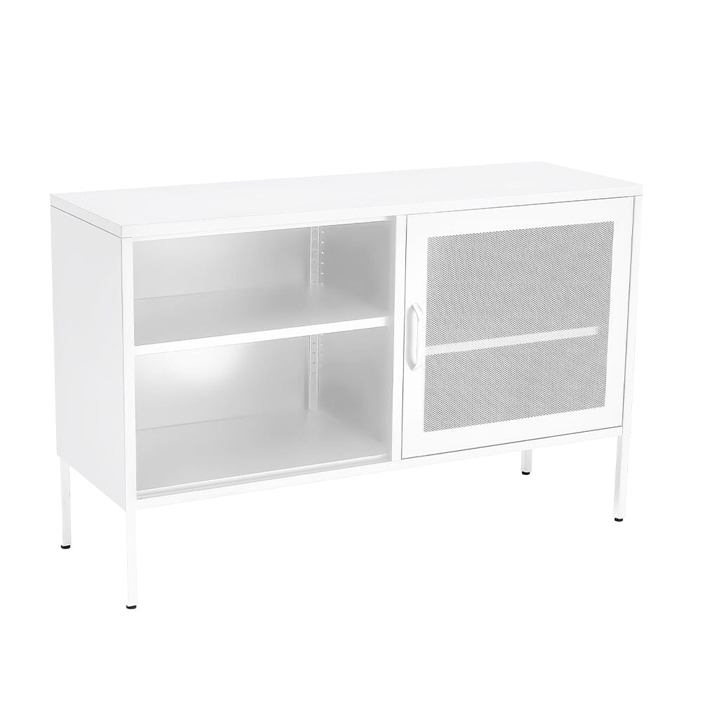 Freestanding Steel File Filing Cabinet with Open Shelves Living and Home 