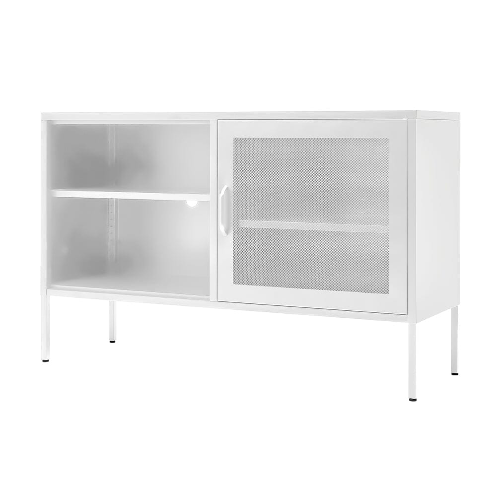 Freestanding Steel File Filing Cabinet with Open Shelves Living and Home 