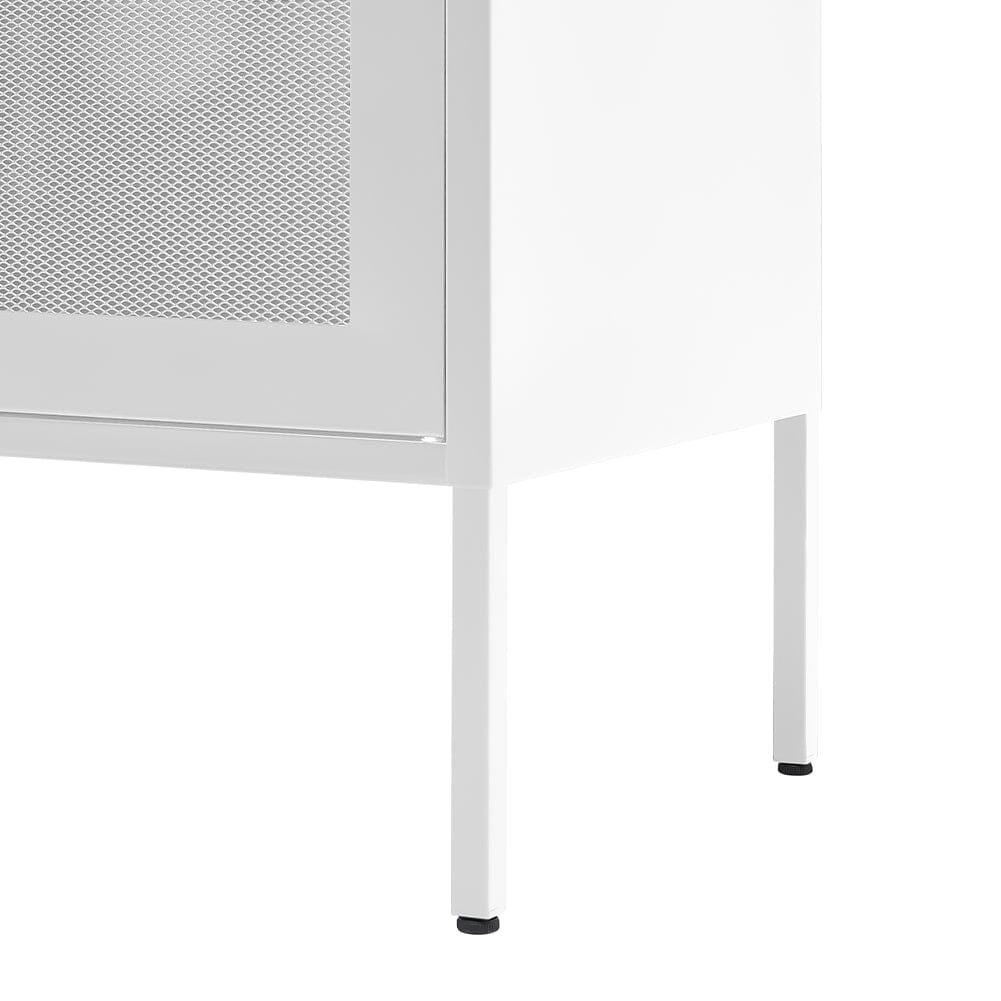 Freestanding Steel File Filing Cabinet with Open Shelves Living and Home 