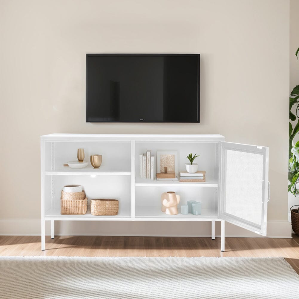 Freestanding Steel File Filing Cabinet with Open Shelves Living and Home 