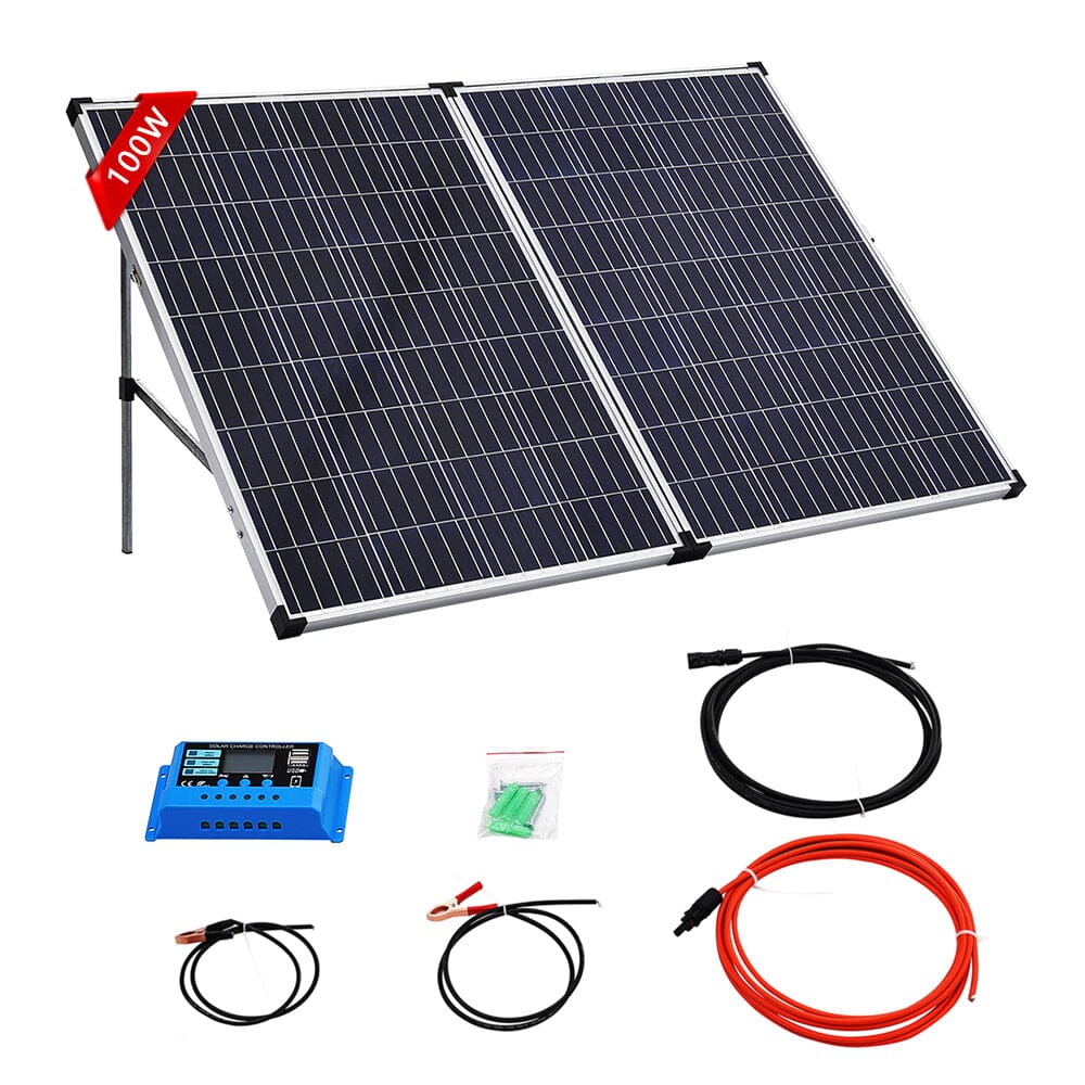 Portable Folding Solar Panel Kit Solar Panels Living and Home 