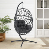 Woven Outdoor Hanging Chair Patio Swing Chairs Living and Home 