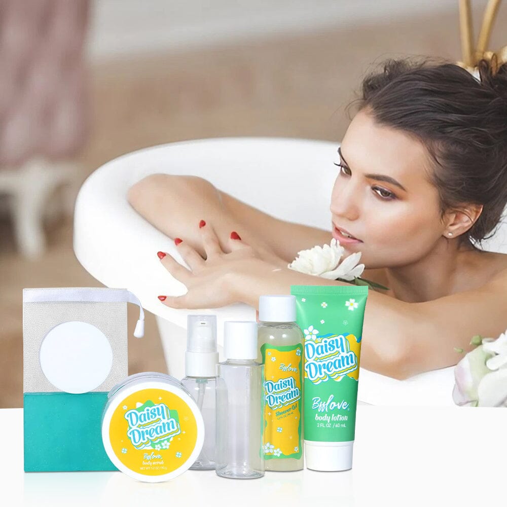 9-Piece Bath Spa Set - Travel Bath Gift Set Living and Home 