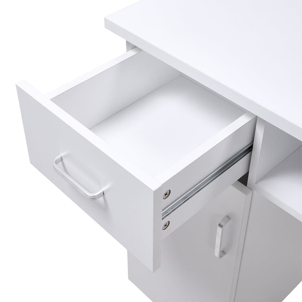 Wheeled Manicure Table with Electric Dust Extractor Dressing Tables Living and Home 