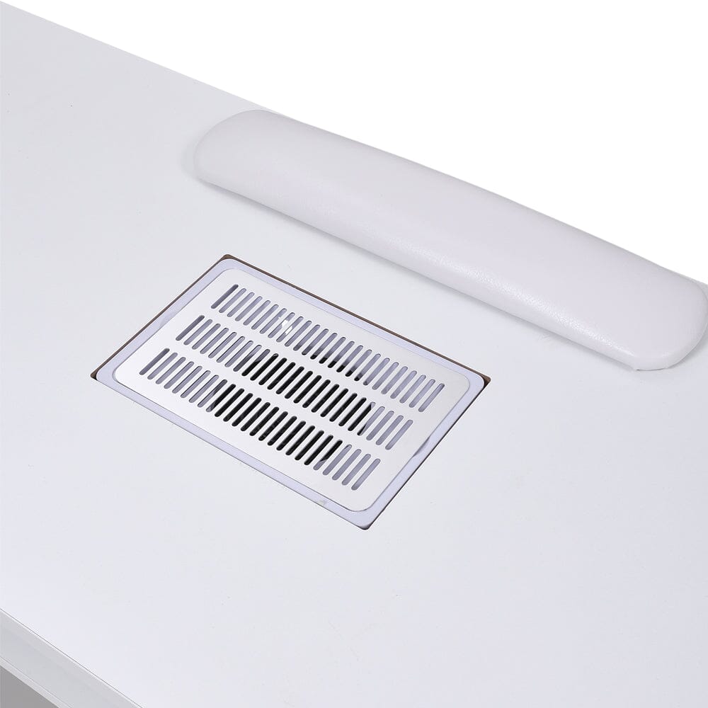 Wheeled Manicure Table with Electric Dust Extractor Dressing Tables Living and Home 