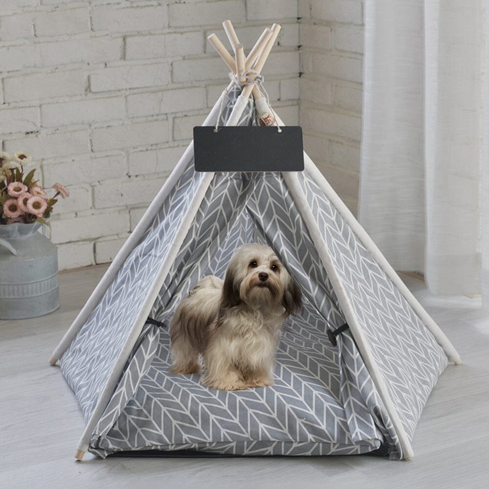 Cozy All-Season Pet Tent for Cats and Dogs - Gray Living and Home 