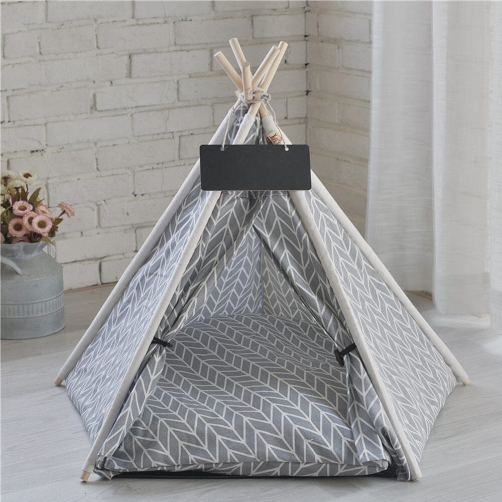 Cozy All-Season Pet Tent for Cats and Dogs - Gray Living and Home 