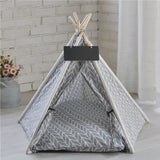 Cozy All-Season Pet Tent for Cats and Dogs - Gray Living and Home 