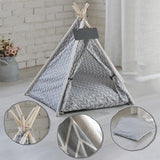Cozy All-Season Pet Tent for Cats and Dogs - Gray Living and Home 