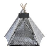 Cozy All-Season Pet Tent for Cats and Dogs - Gray Living and Home 