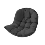 Thick Hanging Egg Swing Chair Cushion Black/Dark Grey/Light Grey Living and Home 