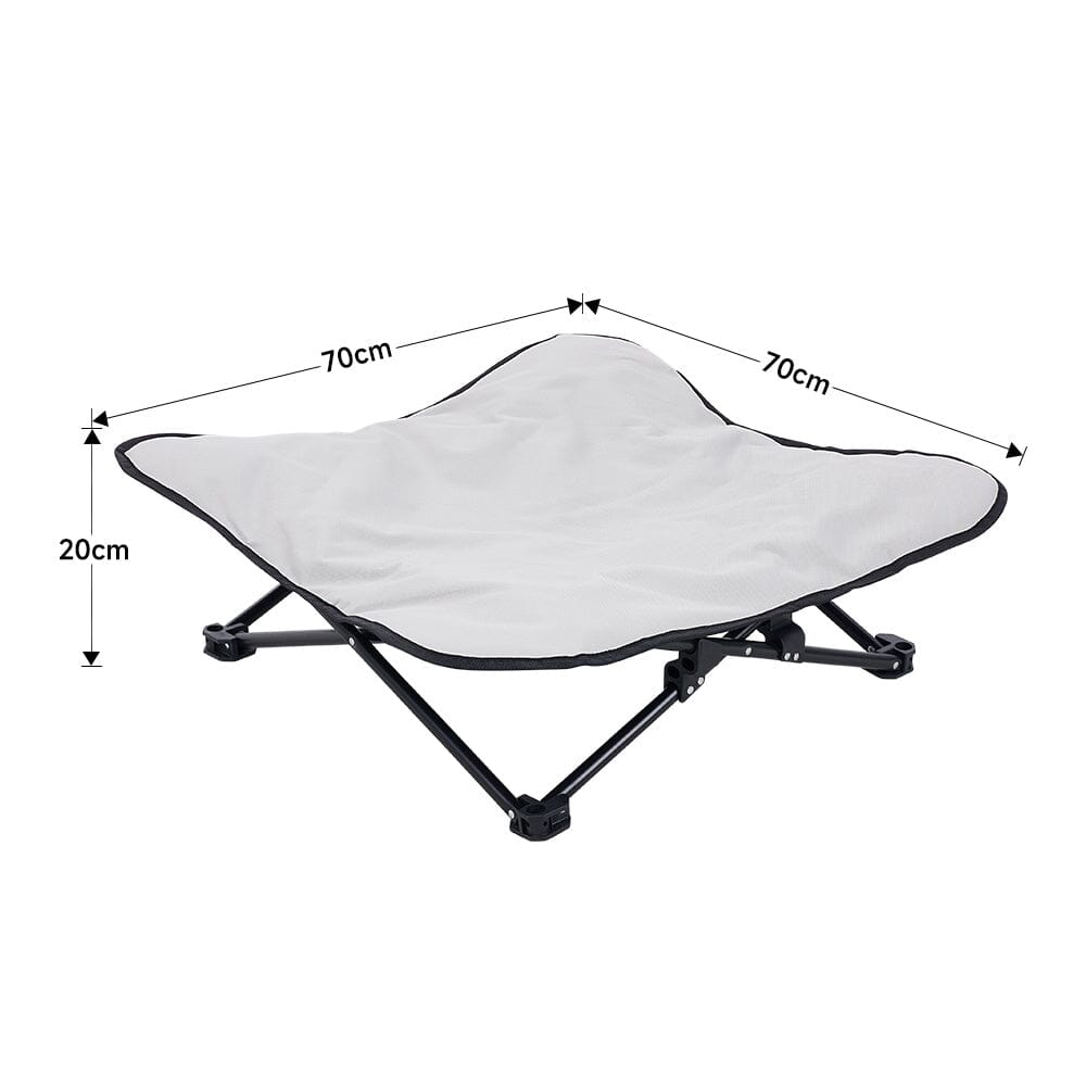 Portable Raised Pet Cot Living and Home 