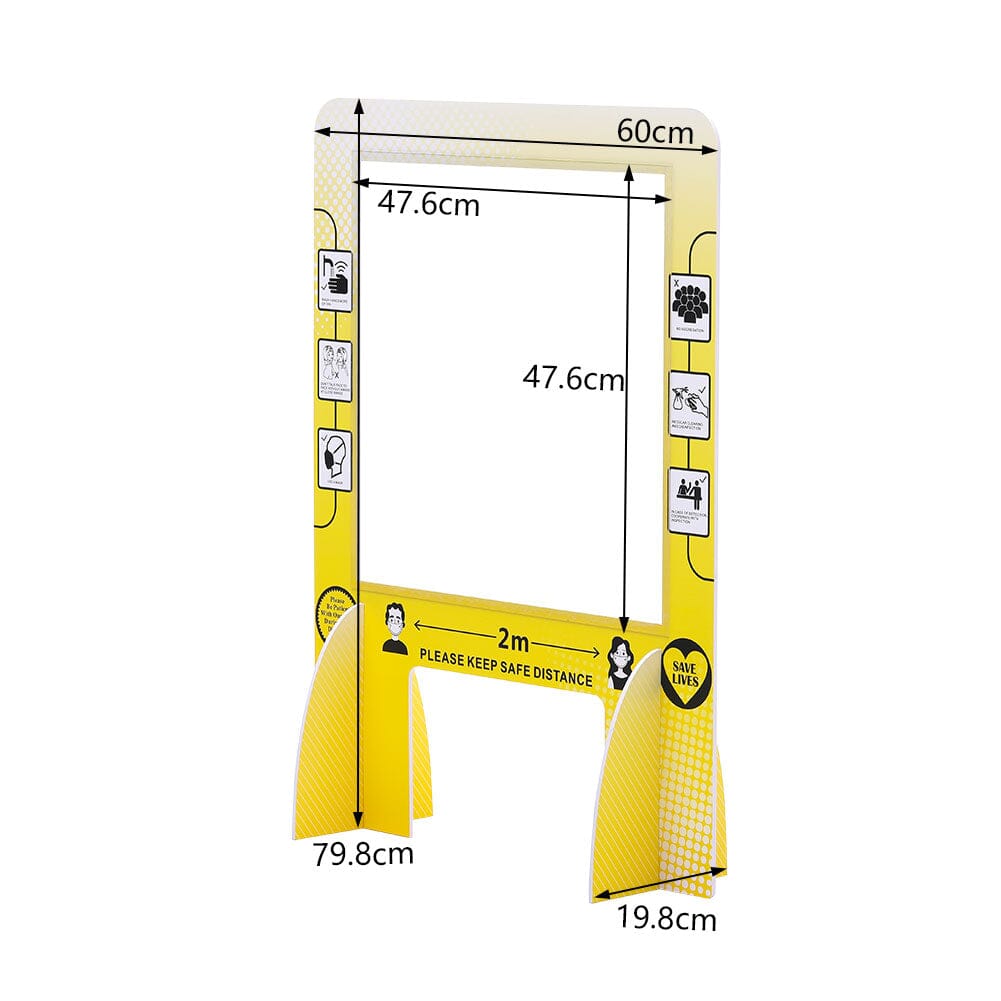 Protective Screen with Acrylic Window Living and Home 