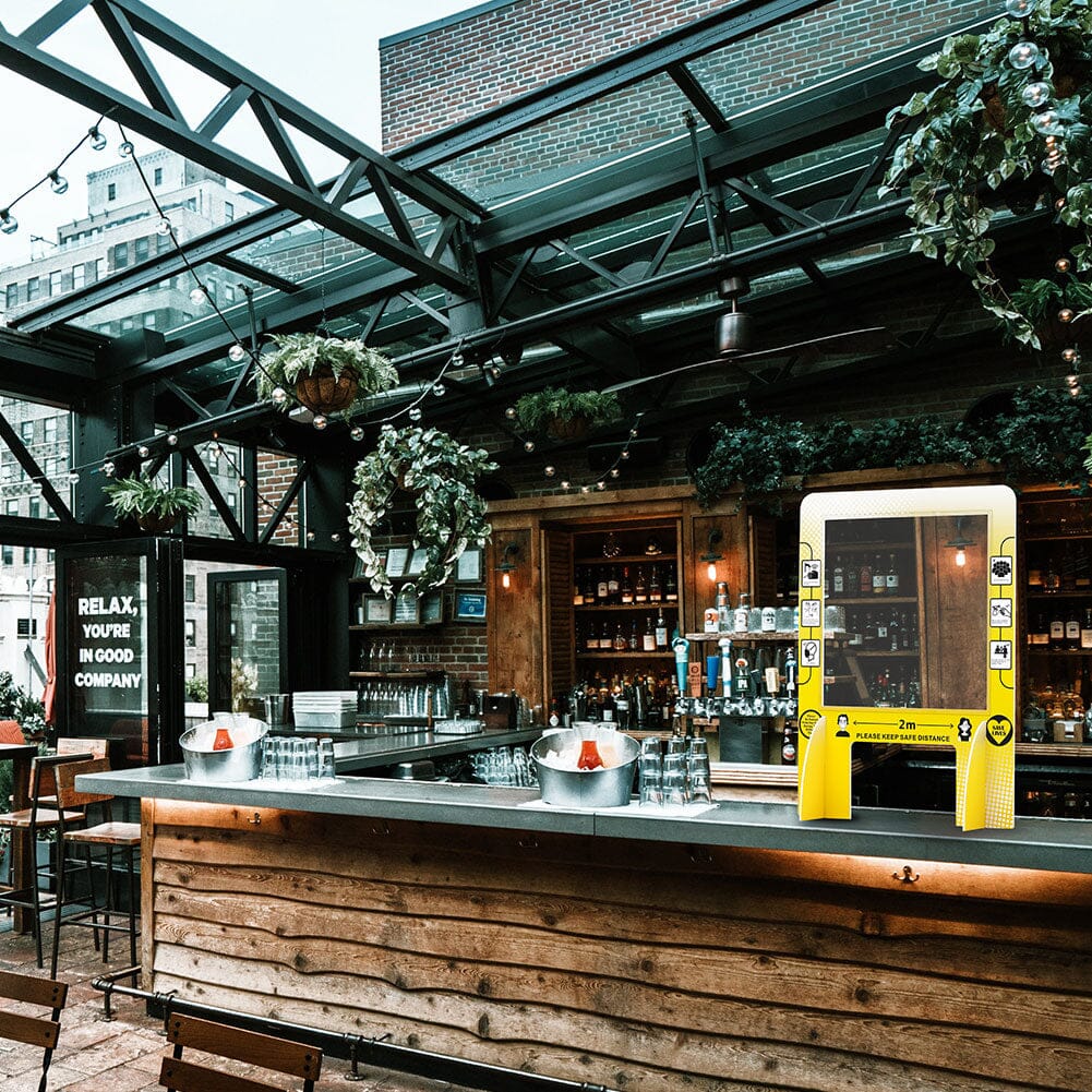 Protective Screen with Acrylic Window Living and Home 