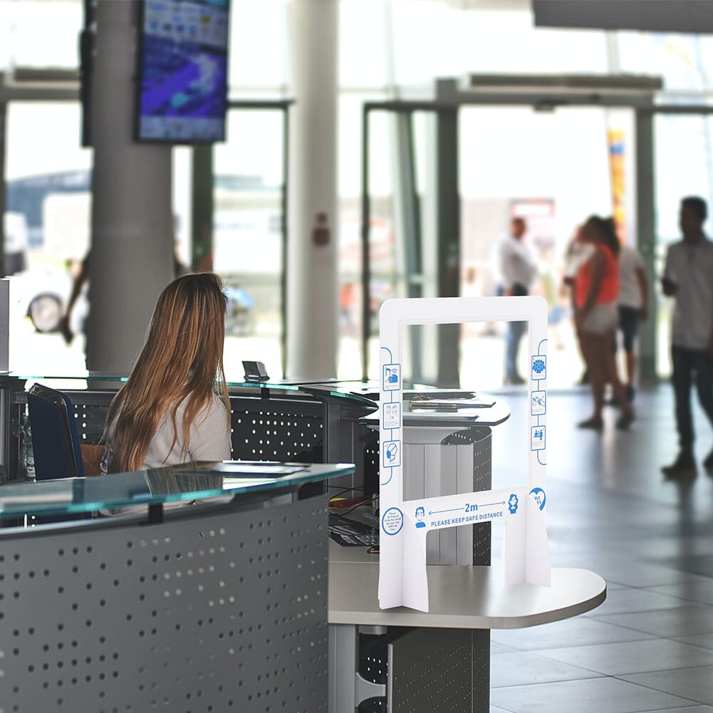Protective Screen with Acrylic Window Living and Home 