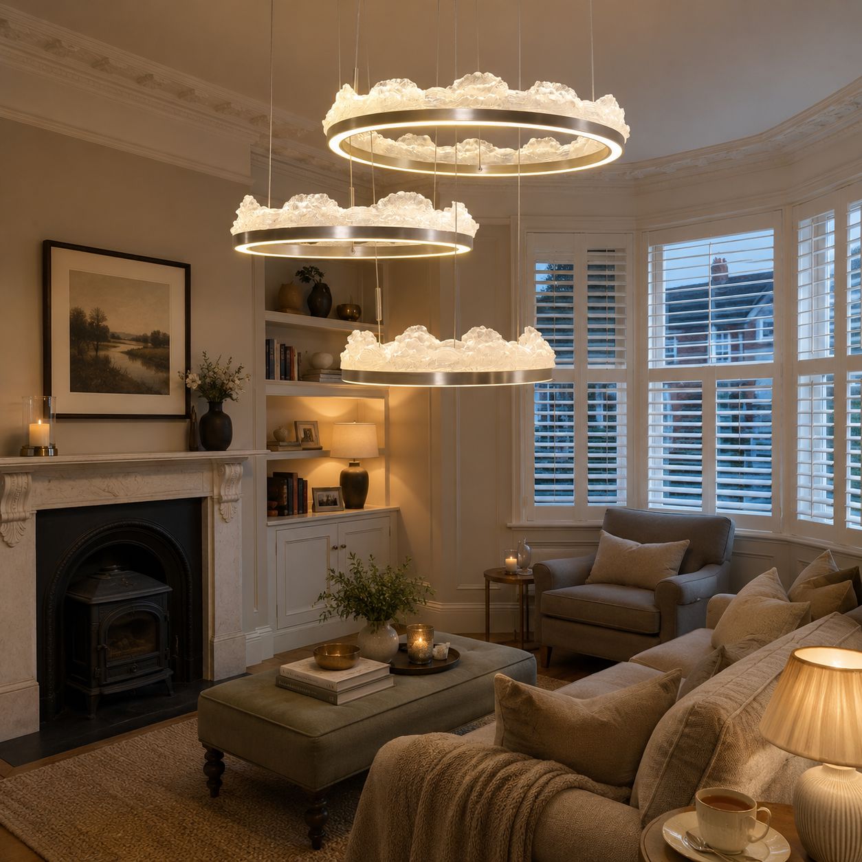 Lightsin High-End Nordic Aluminum Pendant Light with Dimmable Function Lightsin UK 
