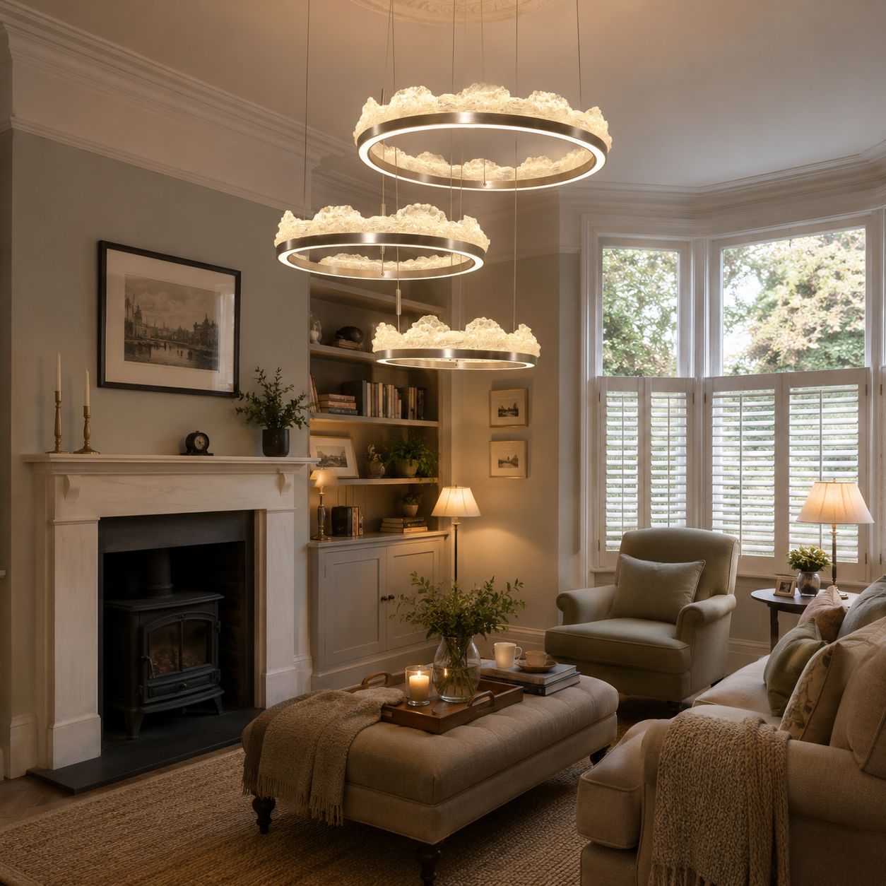Lightsin High-End Nordic Aluminum Pendant Light with Dimmable Function Lightsin UK 