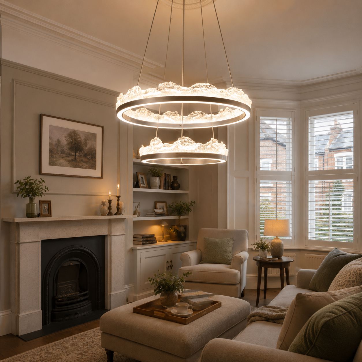 Lightsin High-End Nordic Aluminum Pendant Light with Dimmable Function Lightsin UK 