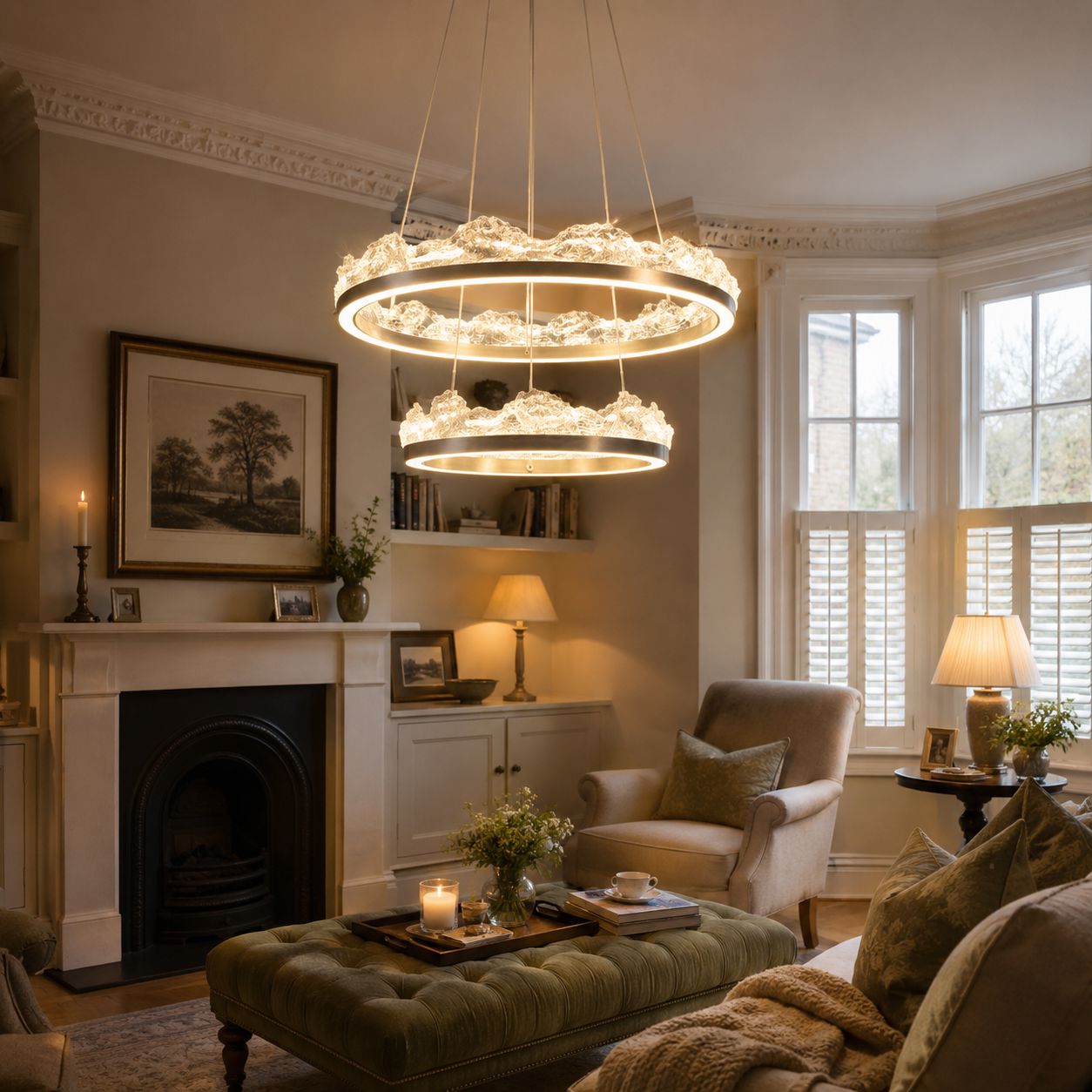 Lightsin High-End Nordic Aluminum Pendant Light with Dimmable Function Lightsin UK 